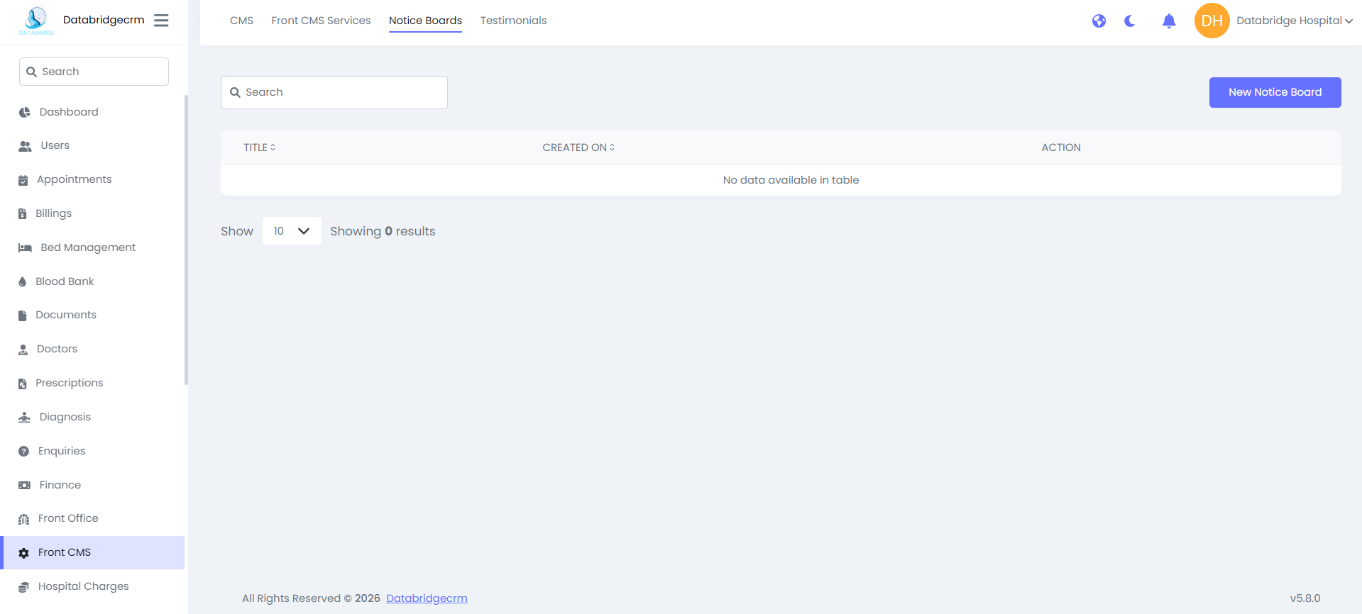 Front CMS Image
